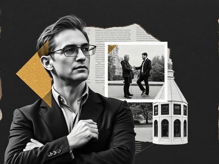 Впевнений чоловік уважно слухає співрозмовника — психологія комфортного і безпечного спілкування